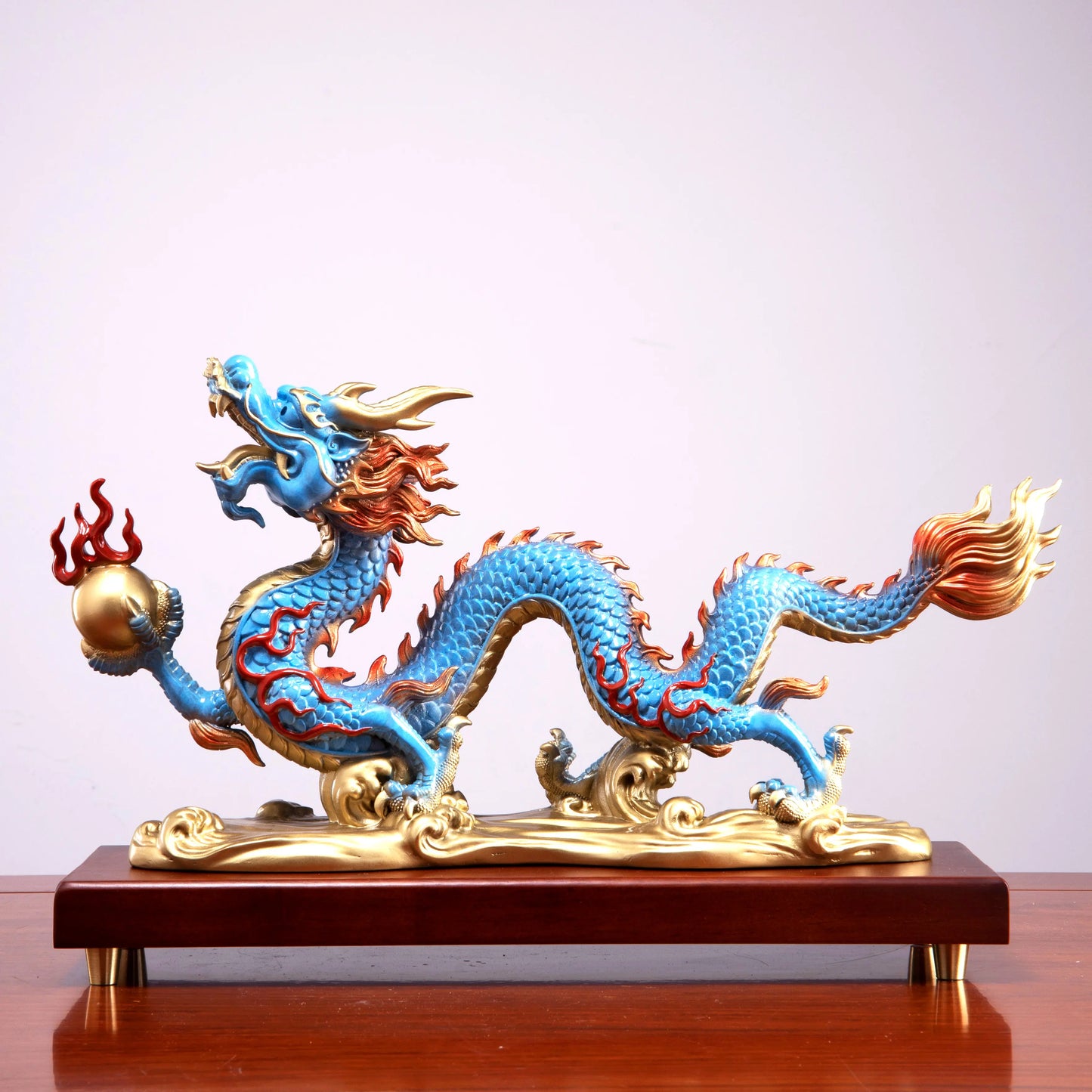 Bronze Dragon Statue