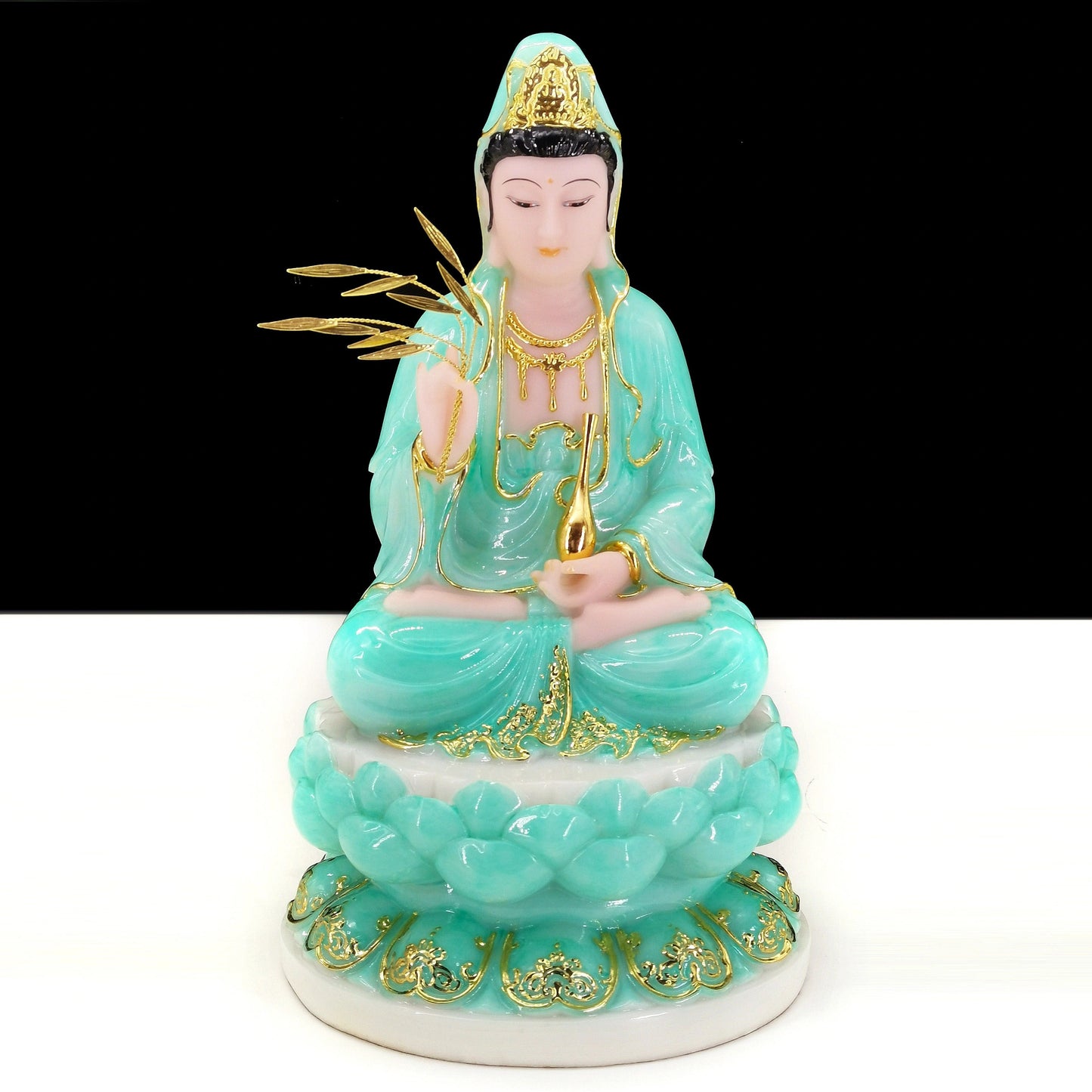 Guanyin Bodhisattva Resin Statue