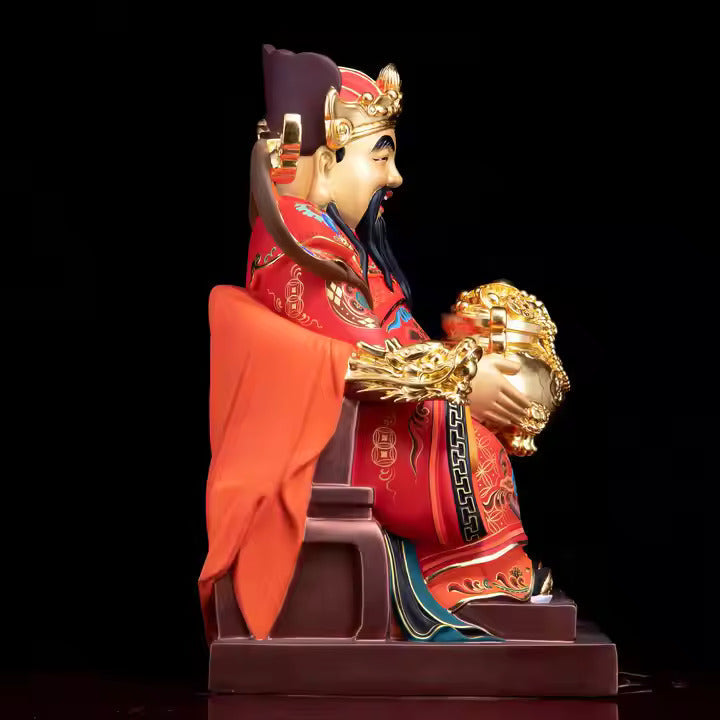 God Of Wealth Bronze Statue