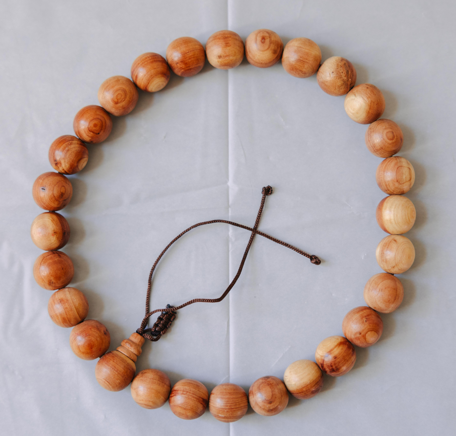 Wooden Round Adjustable Bracelet