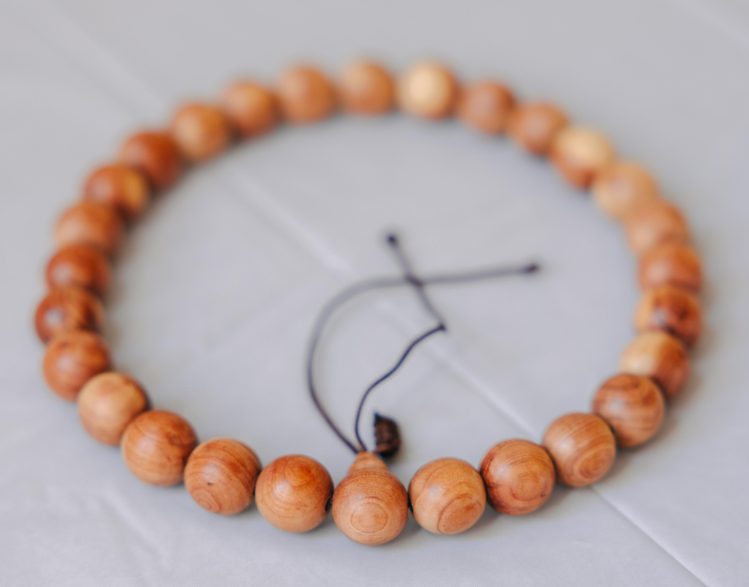 Wooden Round Adjustable Bracelet