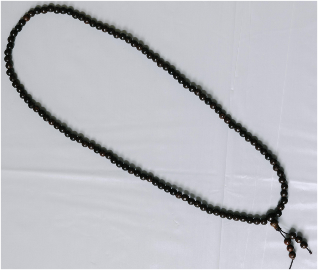 Black Wooden Prayer Beads