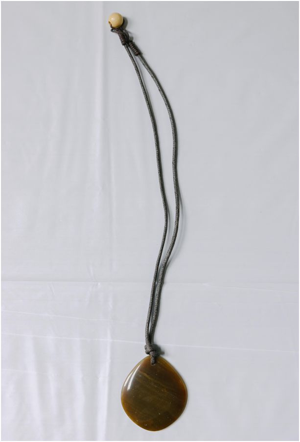 Natural Agate Stone Pendant Necklace
