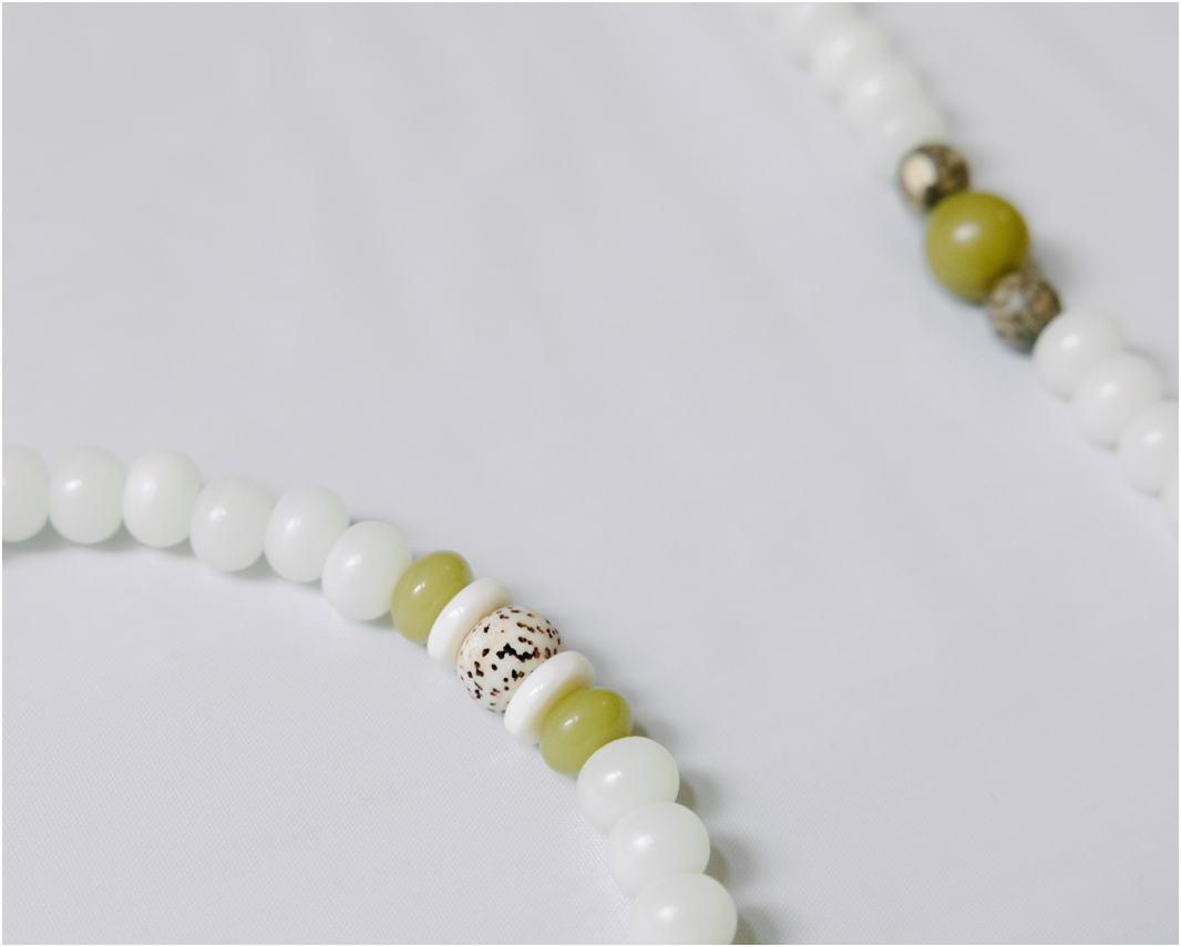 Elegant Serenity Jade Mala Beads Necklace
