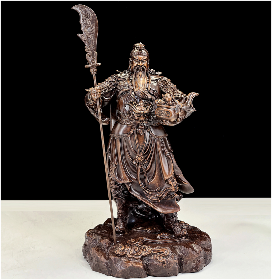 Resin Guan Yu Statue