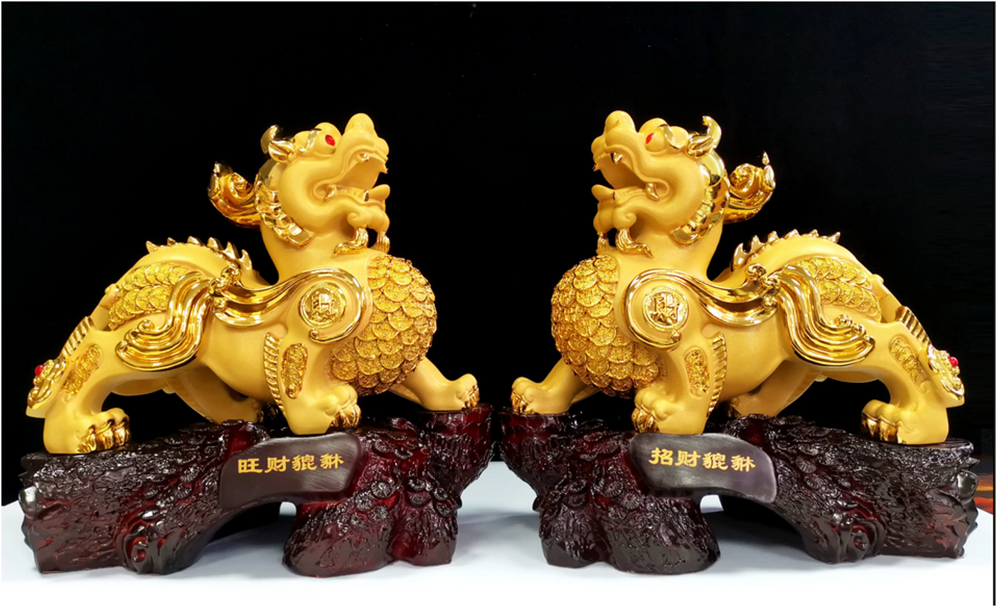 Majestic Golden Pi Xiu Fortune Guardians