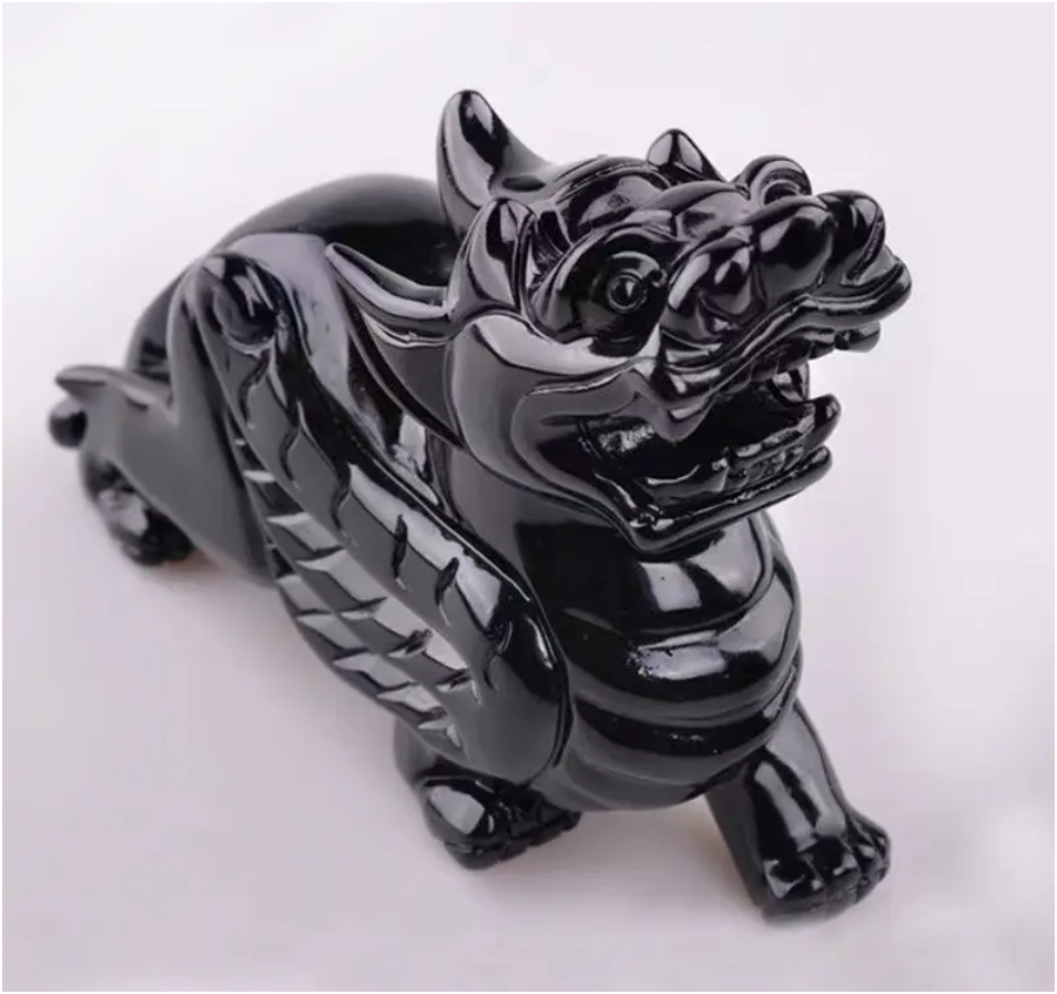Obsidian Guardian Pixiu Pair
