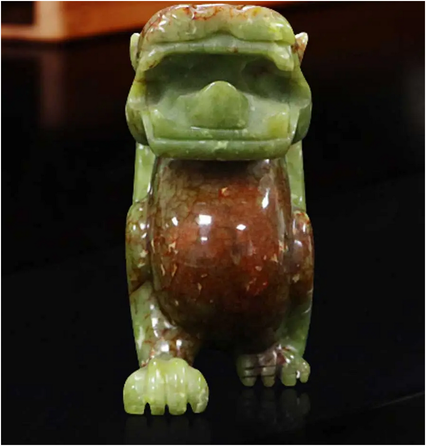 Prosperity Guardians - Twin Jade Pixiu Statues (Set Of 2)