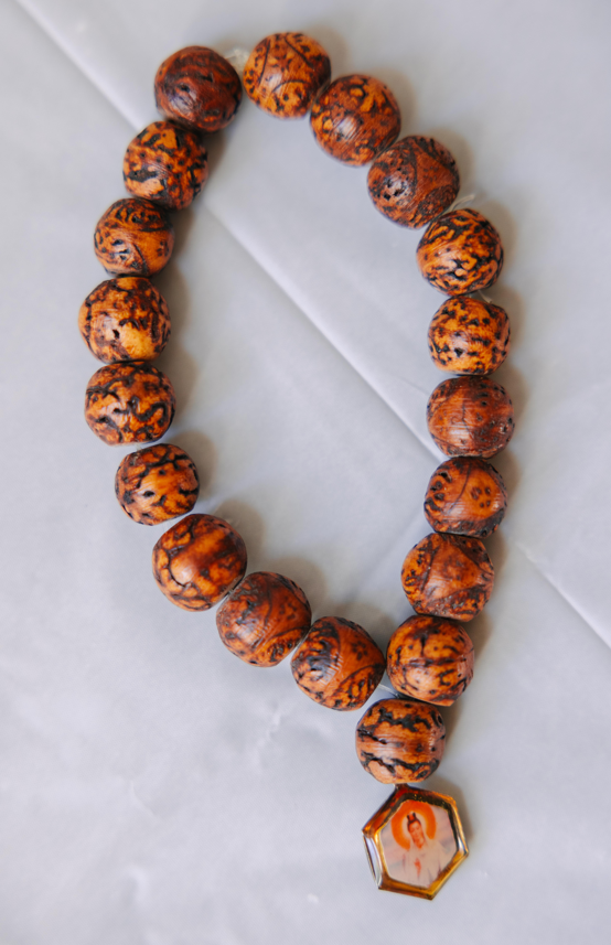 Handcrafted Wooden Bead Bracelet