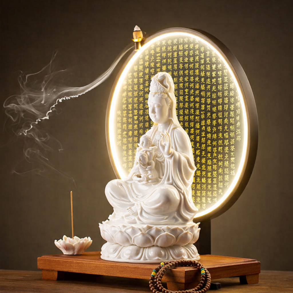 Buddha Statue Incense Burner