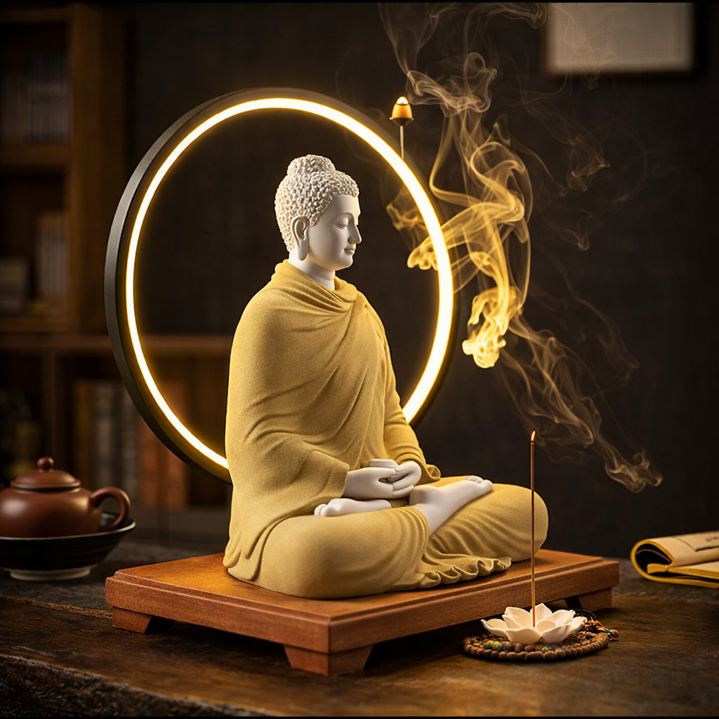 Buddha Circle Lamp Burner