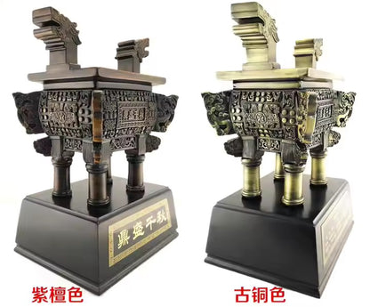 Ding Square Resin Incense Burner