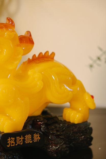 Fortune Guardian Pixiu Statue