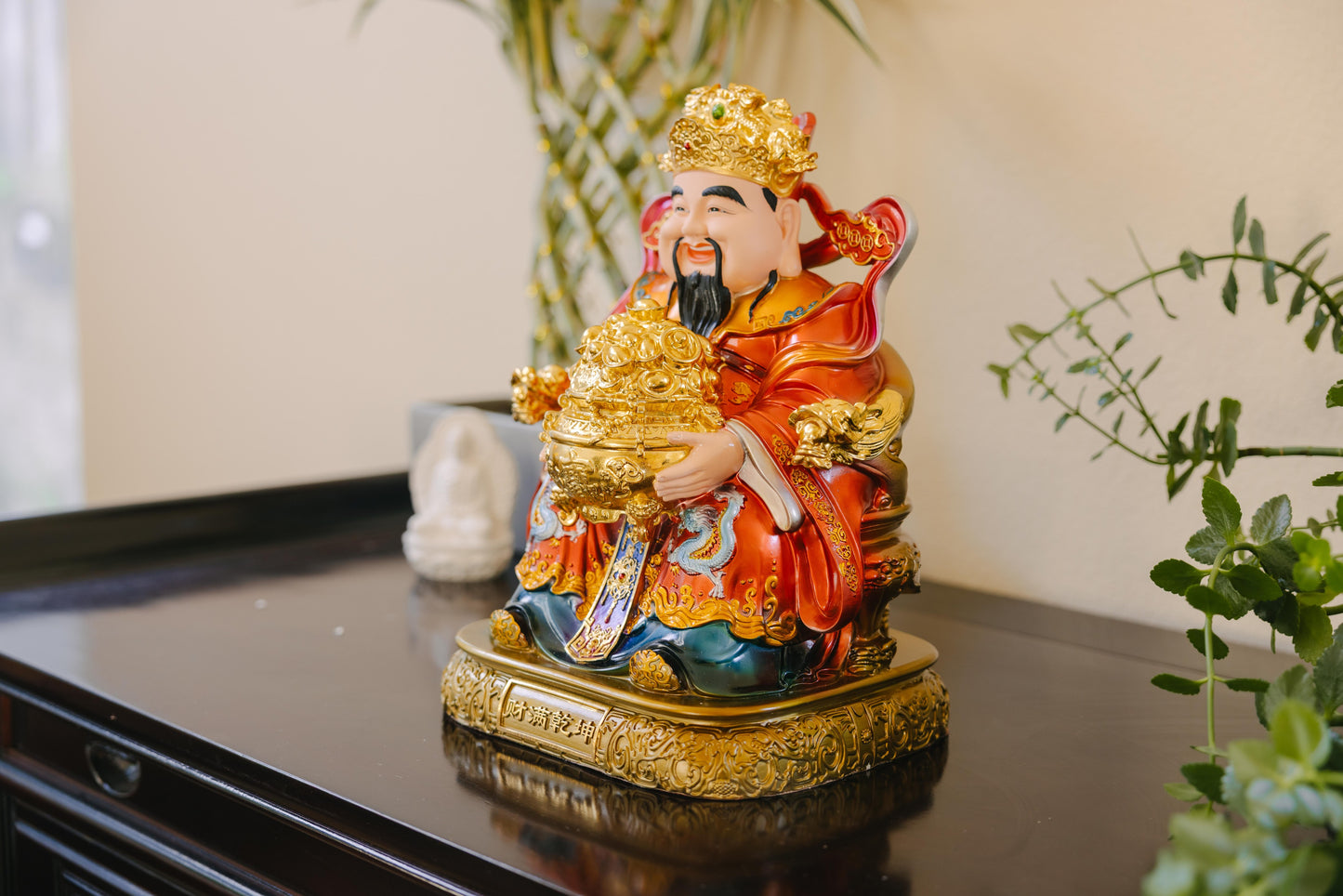 God of Wealth Buddha Statue