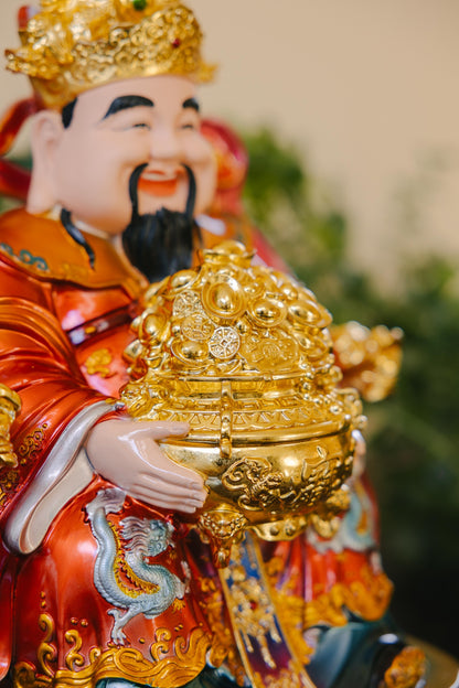 God of Wealth Buddha Statue