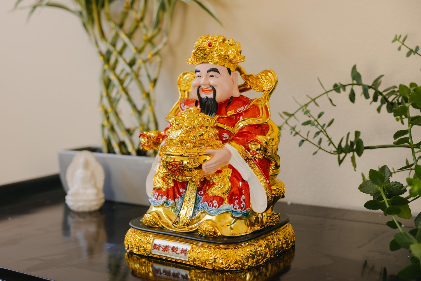 God of Wealth Buddha Statue