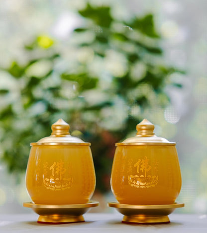 Elegant Glass Cup (Set of 2)