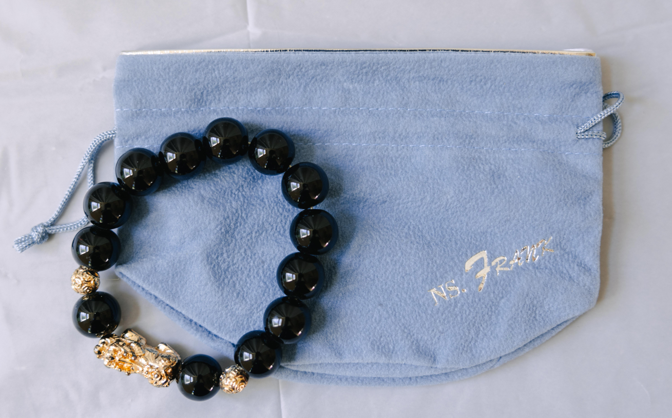 Black Stone Bracelets