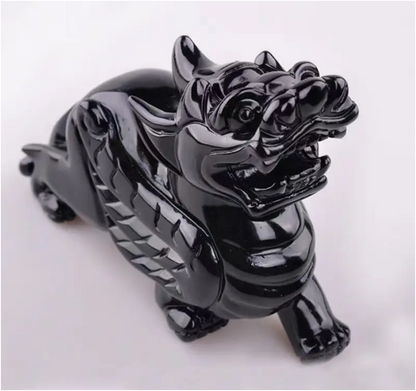 Obsidian Guardian Pixiu Pair