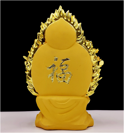 Golden Thousand-Armed Guanyin Buddha Statue